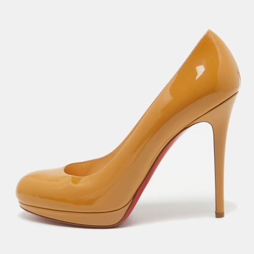 Christian Louboutin Beige Patent Leather Neofilo Pumps Size 38.5 - Christian Louboutin - Modalova