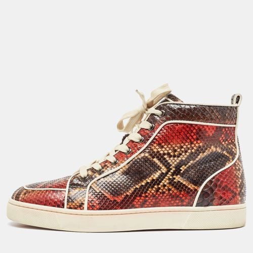 Christian Louboutin Multicolor Python Rantus Orlato Sneakers Size 41 - Christian Louboutin - Modalova