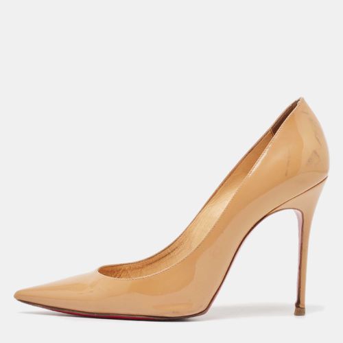 Christian Louboutin Beige Patent Leather Kate Pumps Size 37.5 - Christian Louboutin - Modalova