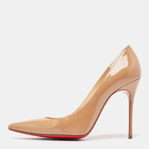 Christian Louboutin Beige Patent Leather Kate Pumps Size 36 - Christian Louboutin - Modalova