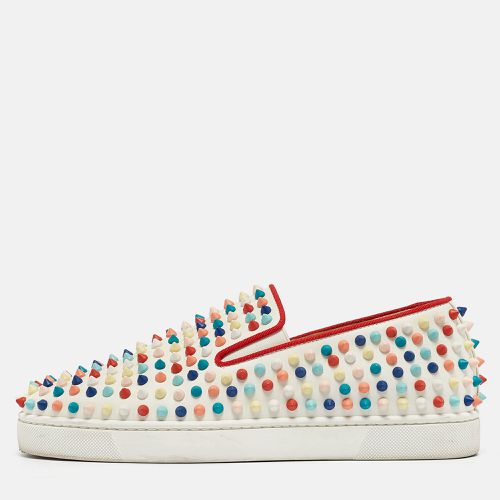 Christian Louboutin Multicolor Leather Roller Boat Sneakers Size 40 - Christian Louboutin - Modalova