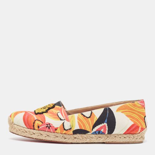 Christian Louboutin Multicolor Printed Canvas Espadrille Loafers Size 41 - Christian Louboutin - Modalova