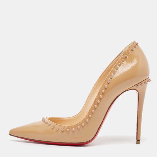 Christian Louboutin Beige Patent Leather Anjalina Pumps Size 36 - Christian Louboutin - Modalova