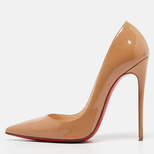 Christian Louboutin Beige Patent Leather So Kate Pumps Size 38 - Christian Louboutin - Modalova