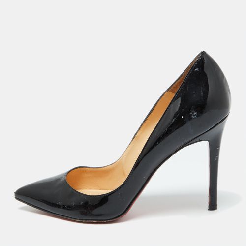 Christian Louboutin Black Patent Leather Pigalle Pumps 38.5 - Christian Louboutin - Modalova