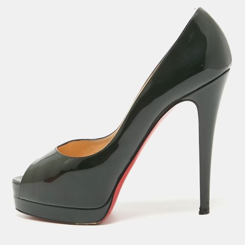 Christian Louboutin Dark Green Patent Leather Altadama Pumps Size 40 - Christian Louboutin - Modalova