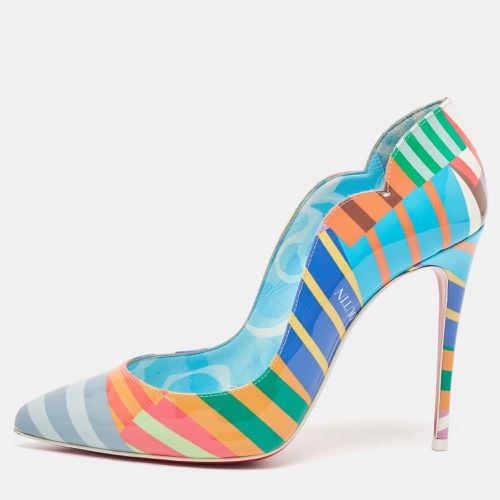 Christian Louboutin Multicolor Printed Patent Leather Hot Chick Pumps Size 36 - Christian Louboutin - Modalova