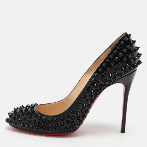 Christian Louboutin Black Patent Leather Simple Spike Pumps Size 37.5 - Christian Louboutin - Modalova