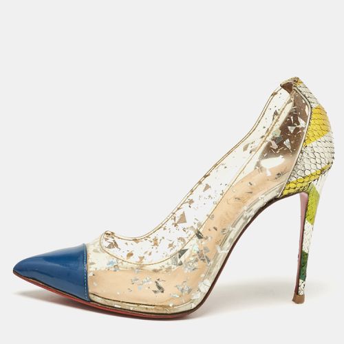 Christian Louboutin Multicolor Patent Leather and PVC Debout Pumps Size 38 - Christian Louboutin - Modalova