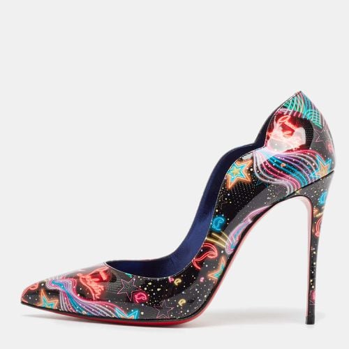 Christian Louboutin Multicolor Printed Patent Leather Hot Chick Pumps Size 39 - Christian Louboutin - Modalova