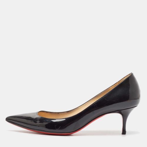 Christian Louboutin Black Patent Leather Kate Pumps Size 37 - Christian Louboutin - Modalova