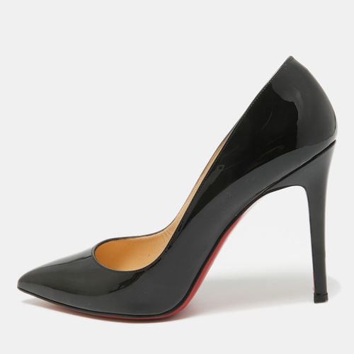 Christian Louboutin Black Patent Leather Pigalle Pumps Size 38.5 - Christian Louboutin - Modalova