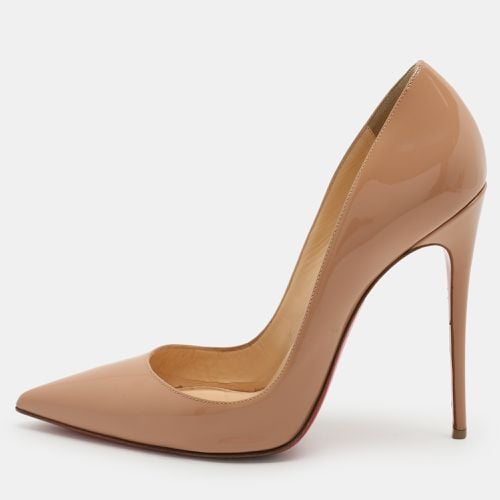 Christian Louboutin Beige Patent Leather So Kate Pumps Size 38.5 - Christian Louboutin - Modalova