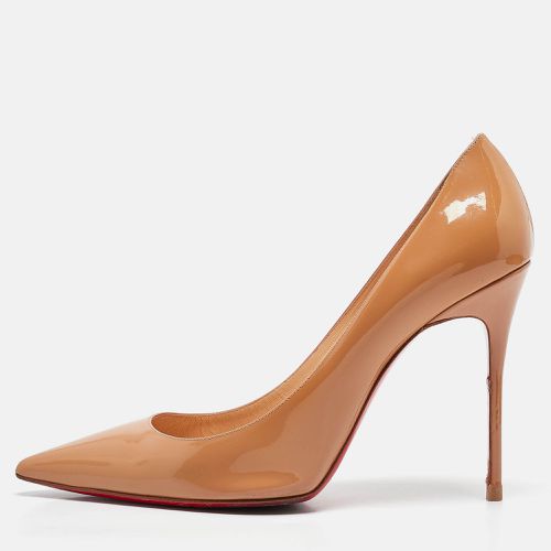 Christian Louboutin Beige Patent Leather Kate Pumps Size 40 - Christian Louboutin - Modalova