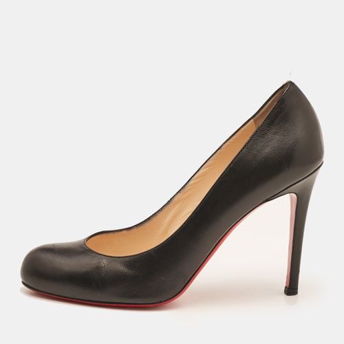 Christian Louboutin Black Leather Simple Pumps Size 38.5 - Christian Louboutin - Modalova