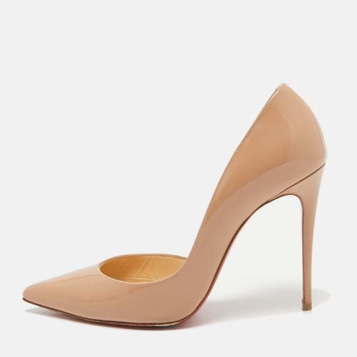 Christian Louboutin Beige Patent Leather Iriza Pumps Size 36.5 - Christian Louboutin - Modalova