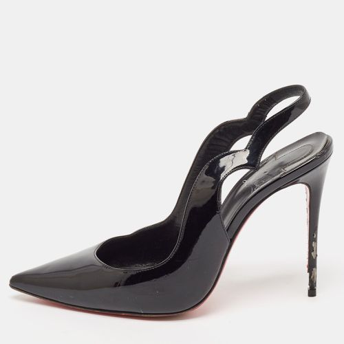 Christian Louboutin Black Patent Leather Hot Chick Pumps Size 38.5 - Christian Louboutin - Modalova