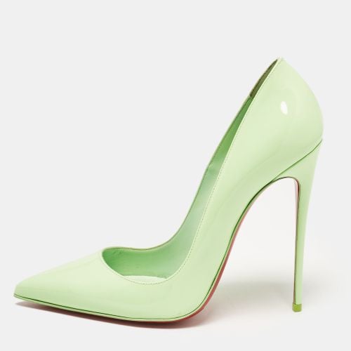 Christian Louboutin Green Patent Leather So Kate Pointed Toe Pumps Size 40 - Christian Louboutin - Modalova