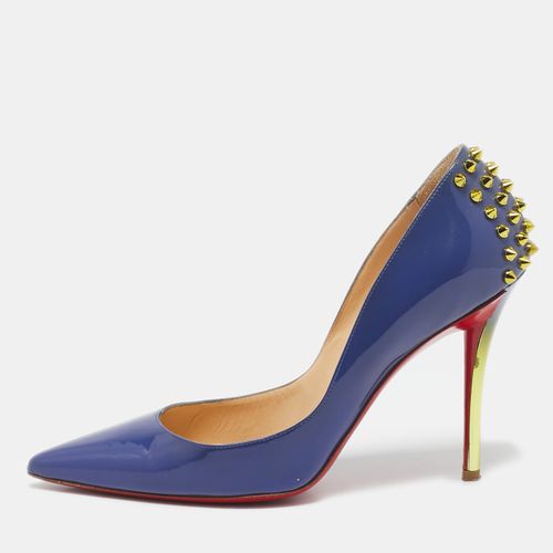 Christian Louboutin Blue Patent Leather Zappa Pumps Size 38 - Christian Louboutin - Modalova