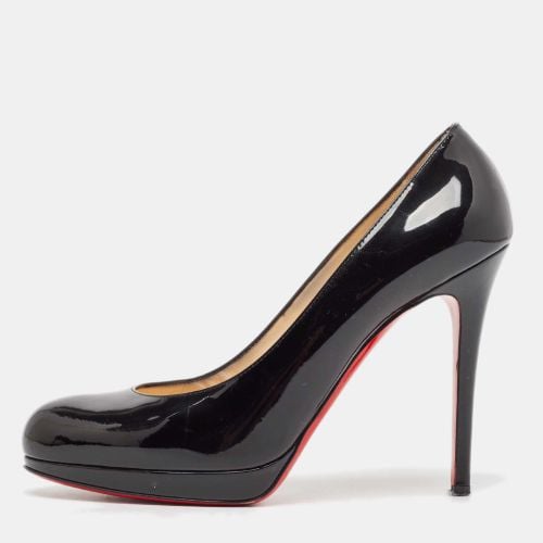 Christian Louboutin Black Patent Leather New Simple Pumps Size 38.5 - Christian Louboutin - Modalova