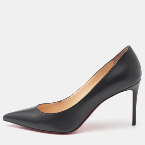 Christian Louboutin Black Leather Kate Pumps Size 39.5 - Christian Louboutin - Modalova