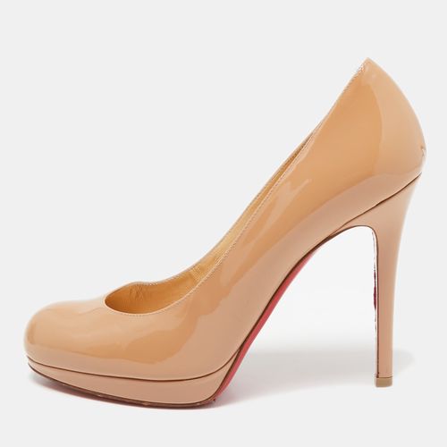 Christian Louboutin Beige Patent Leather New Simple Pumps Size 36.5 - Christian Louboutin - Modalova