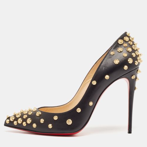 Christian Louboutin Black Leather Aimantaclou Pumps Size 41 - Christian Louboutin - Modalova