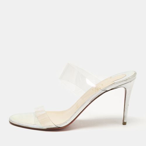 Christian Louboutin Transparent PVC Just Nothing Slide Sandals Size 39 - Christian Louboutin - Modalova