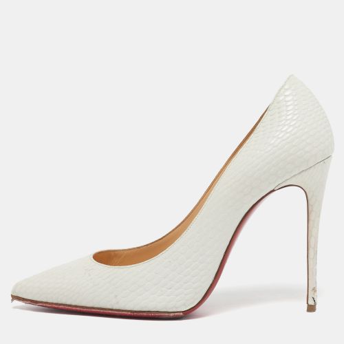 So Kate Size 37 Python Embossed Leather Pumps - Christian Louboutin - Modalova