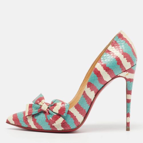 Madame Menodo Size 40 Python Leather Pumps - Christian Louboutin - Modalova