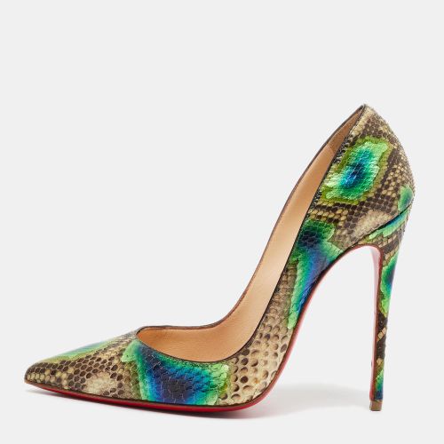 So Kate Size 36.5 Python Leather Pumps - Christian Louboutin - Modalova
