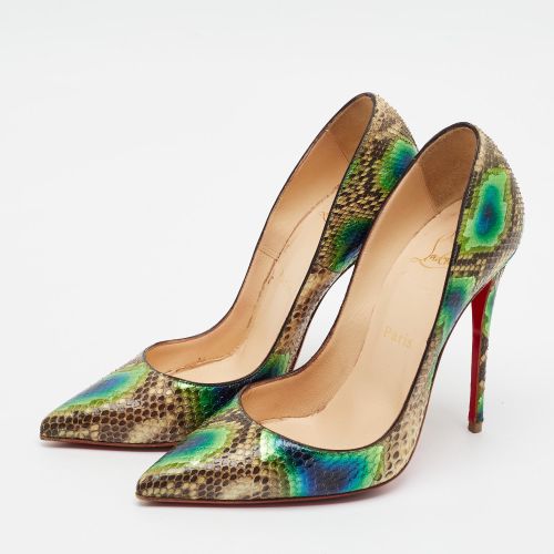 So Kate Size 36.5 Python Leather Pumps - Christian Louboutin - Modalova