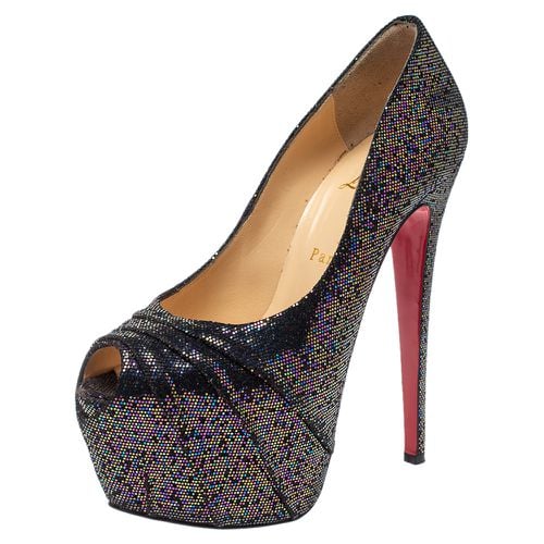 Glitter Fabric Drapesse 160 Spotlight Pumps Size 38 - Christian Louboutin - Modalova