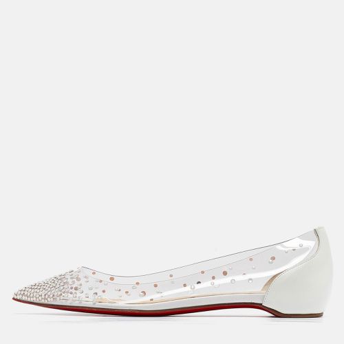 Leather and PVC Degrastrass Ballet Flats Size 37 - Christian Louboutin - Modalova