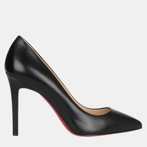 Christian Louboutin Black Leather Pigalle Pumps EU 38 - Christian Louboutin - Modalova