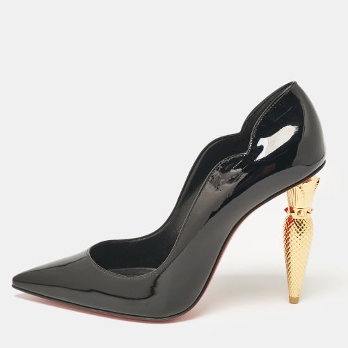 Christian Louboutin Black Patent Leather Lipchick Pumps Size 39 - Christian Louboutin - Modalova