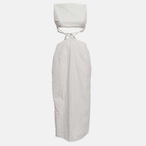 Christopher Esber White Cotton Blend Tie-Up Dress M - Christopher Esber - Modalova