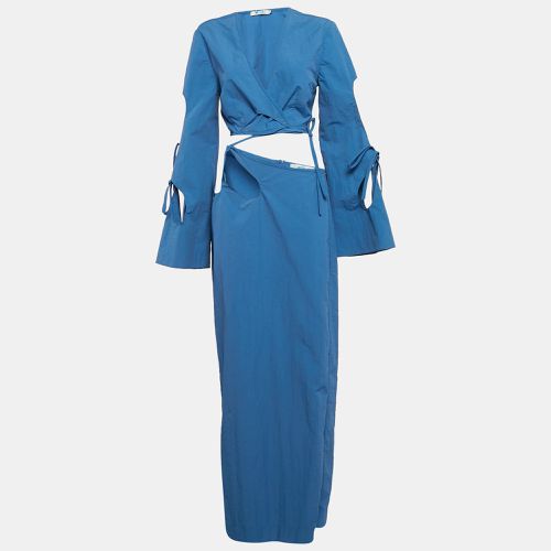 Christopher Esber Blue Nylon Blend Tie-Up Skirt and Top Set M - Christopher Esber - Modalova