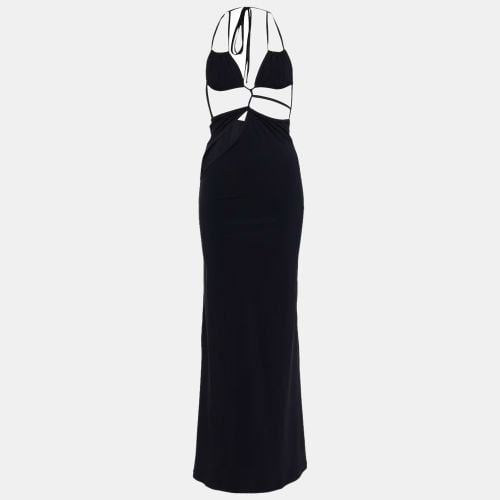 Christopher Esber Black Jersey Cut-Out Maxi Dress M - Christopher Esber - Modalova