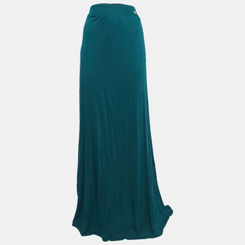 Class by Roberto Cavalli Green Jersey Maxi Skirt L - Class by Roberto Cavalli - Modalova