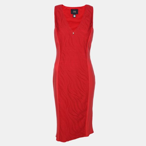 Class by Roberto Cavalli Red Knit Jersey Dress M - Class by Roberto Cavalli - Modalova