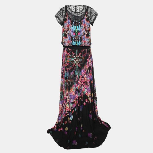 Class by Roberto Cavalli Multicolor Viscose Maxi Dress XL - Class by Roberto Cavalli - Modalova