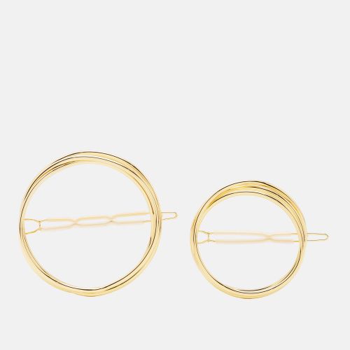 Cult Gaia Gold Tone Circle Hair Clip - Cult Gaia - Modalova