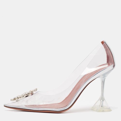 Amina Muaddi Transparent PVC Begum Pumps Size 37 - Amina Muaddi - Modalova