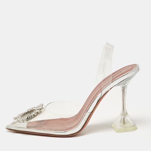 Amina Muaddi Transparent PVC Begum Pumps Size 36 - Amina Muaddi - Modalova