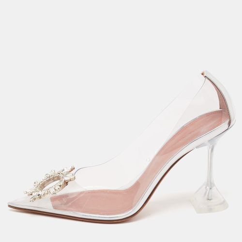 Amina Muaddi Transparent PVC Begum Pumps Size 39.5 - Amina Muaddi - Modalova