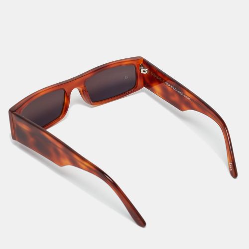 Mod. HUME Col.B Havana Rectangular Sunglasses - Andy Wolf - Modalova