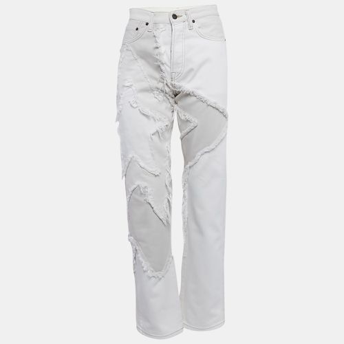 Acne Studios White Star Appliqued Denim Jeans M Waist 28" - Acne Studios - Modalova