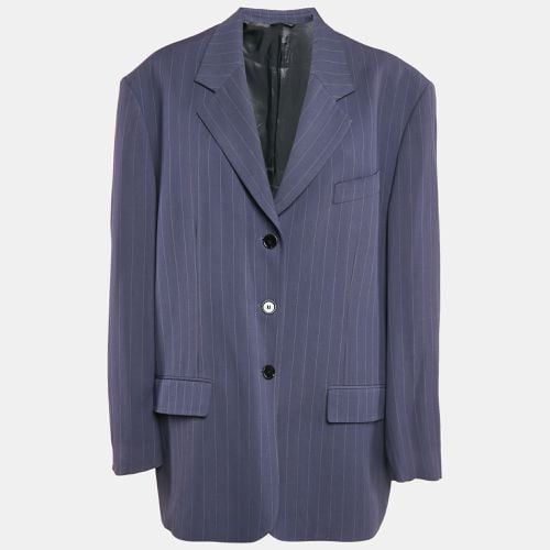 Stripe Wool Blend Oversized Blazer L - Acne Studios - Modalova