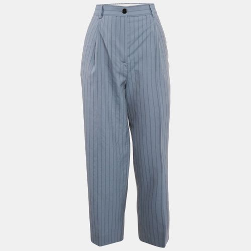 Acne Studios Blue Pinstripe Wool Formal Trousers S - Acne Studios - Modalova